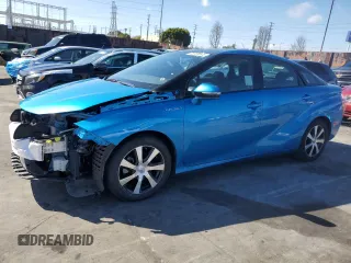 2017 Toyota Mirai with VIN JTDBVRBD8HA001739, listed as a Copart auction lot 48989045 with 81,524 mi miles and Salvage Title. Bid and sale history available at DreamBid. Image 1.