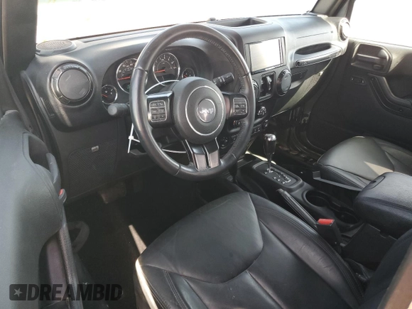 2017 Jeep Wrangler Unlimited Sahara z VIN 1C4BJWEG3HL674913, wystawiony jako Copart lot #73943574 z przebiegiem 46 793 mil mil oraz Szkoda całkowita • Salvage title. Historia ofert i sprzedaży dostępna na DreamBid. Obrazek 8.