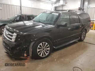 2015 Ford Expedition EL XLT with VIN 1FMJK1JT1FEF11852, listed as a Copart auction lot 82293184 with 137,154 mi miles and Clean Title. Bid and sale history available at carsss.com. Image 1.