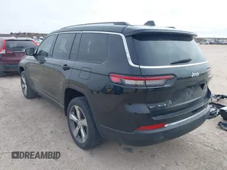 2021 Jeep Grand Cherokee Limited with VIN 1C4RJKBG6M8101450, listed as a IAAI auction lot 41593600 with 55,228 mi miles and . Bid and sale history available at DreamBid. Image 3.