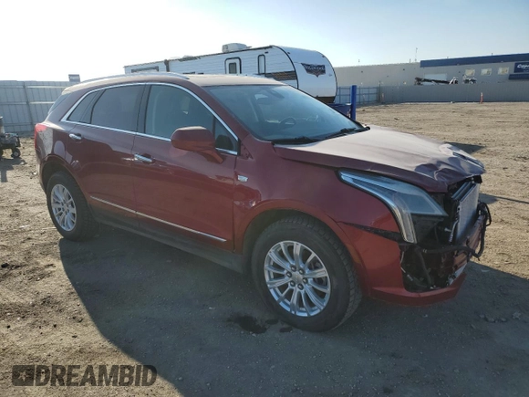 2019 Cadillac XT5 Luxury AWD with VIN 1GYKNDRS7KZ171794, listed as a Copart auction lot 83385654 with 52,229 mi miles and Salvage Title. Bid and sale history available at carsss.com. Image 4.