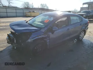 2016 Kia Rio LX with VIN KNADM4A38G6590765, listed as a Copart auction lot 86292164 with 102,741 mi miles and Salvage Title. Bid and sale history available at carsss.com. Image 1.