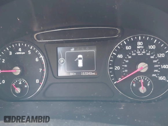 2017 Kia Sorento LX with VIN 5XYPG4A54HG217732, listed as a IAAI auction lot 42216032 with 157,243 mi miles and . Bid and sale history available at DreamBid. Image 7.