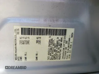 2017 Nissan Maxima SV with VIN 1N4AA6AP2HC377039, listed as a Copart auction lot 62051545 with 115,441 mi miles and Non repairable. Bid and sale history available at DreamBid. Image 13.