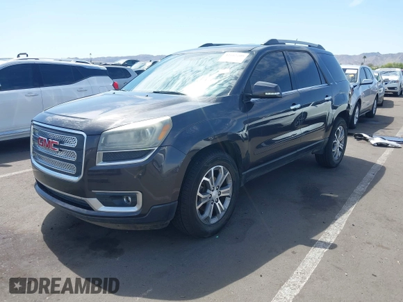 2014 GMC Acadia SLT with VIN 1GKKVRKD2EJ263093, listed as a IAAI auction lot 42182209 with 191,328 mi miles and . Bid and sale history available at DreamBid. Image 2.