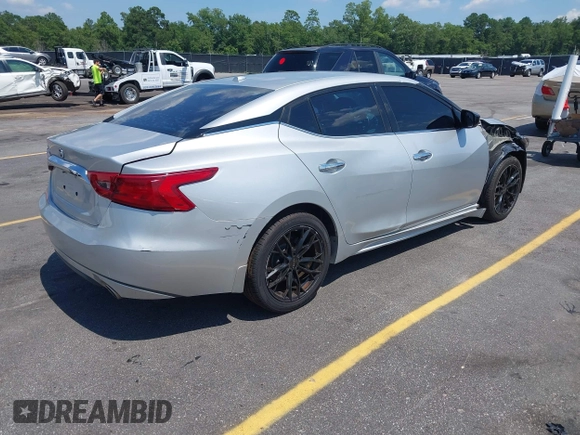 2017 Nissan Maxima Platinum with VIN 1N4AA6AP0HC405145, listed as a IAAI auction lot 42579108 with 138,114 mi miles and . Bid and sale history available at DreamBid. Image 4.