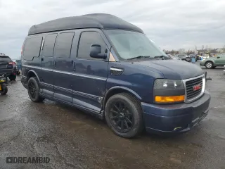 2005 GMC Savana Cargo Van YF7 Upfitter with VIN 1GDFG15T651195114, listed as a Copart auction lot 47028075 with 128,214 mi miles and Clean Title. Bid and sale history available at carsss.com. Image 4.
