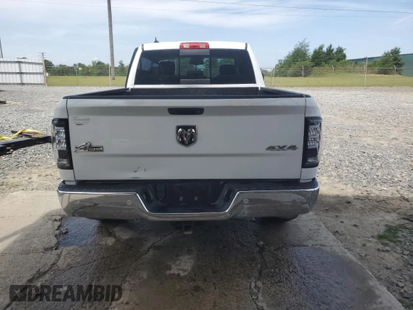 2018 Ram 1500 Big Horn with VIN 1C6RR7GG2JS247400, listed as a Copart auction lot 54350515 with 58,344 mi miles and Salvage title. Bid and sale history available at DreamBid. Image 6.