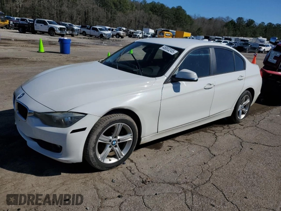 2015 BMW 3 Series 320i with VIN WBA3B1G52FNT63634, listed as a Copart auction lot 45853245 with 111,458 mi miles and Salvage Title. Bid and sale history available at carsss.com. Image 1.
