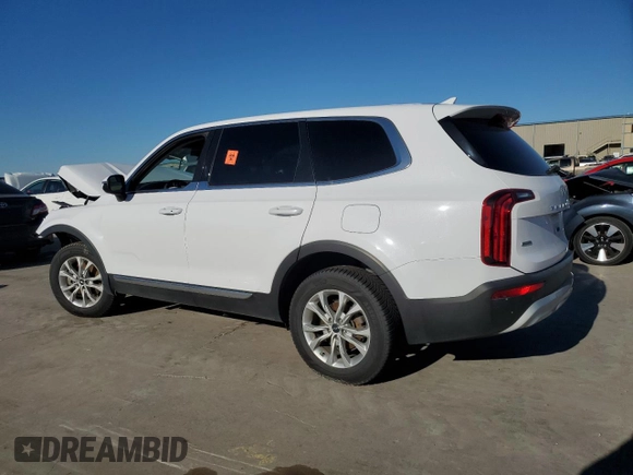 2022 Kia Telluride LX with VIN 5XYP2DHC1NG252839, listed as a Copart auction lot 47855235 with 38,819 mi miles and Salvage Title. Bid and sale history available at DreamBid. Image 2.