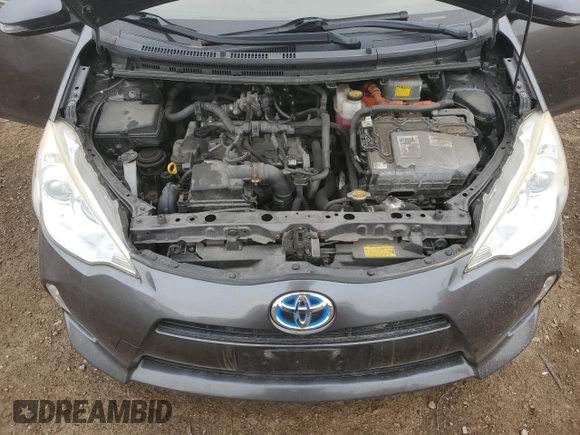 2014 Toyota Prius One with VIN JTDKDTB33E1063990, listed as a Copart auction lot 53545115 with 152,223 mi miles and Salvage Title. Bid and sale history available at DreamBid. Image 11.