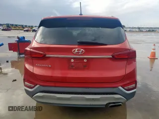 2020 Hyundai Santa Fe SE with VIN 5NMS23AD7LH169071, listed as a Copart auction lot 47725845 with 0 mi miles and Salvage Title. Bid and sale history available at carsss.com. Image 6.