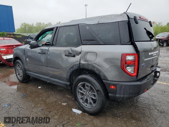 2023 Ford Bronco Sport Big Bend with VIN 3FMCR9B61PRD37887, listed as a Copart auction lot 56373245 with 17,700 mi miles and Non repairable. Bid and sale history available at DreamBid. Image 2.