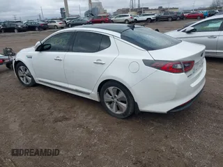 2016 Kia Optima EX z VIN KNAGN4AD4G5099411, wystawiony jako IAAI lot #41927695 z przebiegiem 124 200 mil mil oraz . Historia ofert i sprzedaży dostępna na DreamBid. Obrazek 3.