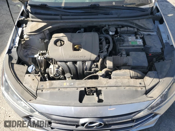 2020 Hyundai Elantra SEL with VIN 5NPD84LF5LH589099, listed as a Copart auction lot 61790105 with 99,990 mi miles and Salvage title. Bid and sale history available at DreamBid. Image 11.