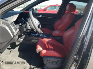 2023 Audi SQ5 Premium Plus with VIN WA1B4AFY0P2167063, listed as a Copart auction lot 39869674 with 12,008 mi miles and . Bid and sale history available at DreamBid. Image 7.