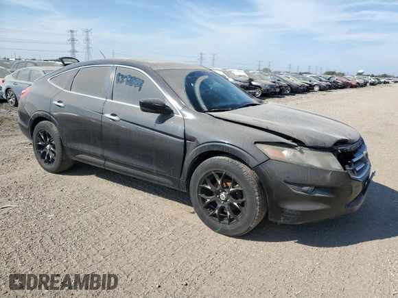 2011 Honda Accord Crosstour EX-L with VIN 5J6TF2H5XBL004821, listed as a Copart auction lot 71810574 with 167,445 mi miles and Salvage Title. Bid and sale history available at carsss.com. Image 4.