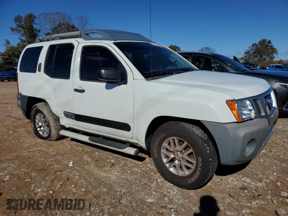 2015 Nissan Xterra S with VIN 5N1AN0NU6FN665252, listed as a Copart auction lot 81037604 with 115,602 mi miles and Salvage Title. Bid and sale history available at DreamBid. Image 4.