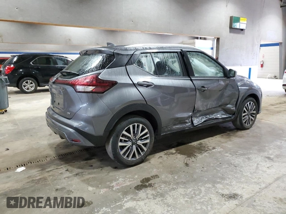2024 Nissan Kicks SV with VIN 3N1CP5CV3RL548655, listed as a Copart auction lot 53241775 with 18,752 mi miles and Salvage Title. Bid and sale history available at carsss.com. Image 3.