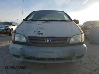 2002 Toyota Sienna LE with VIN 4T3ZF13C72U493367, listed as a Copart auction lot 46255805 with 167,425 mi miles and Salvage title. Bid and sale history available at DreamBid. Image 5.