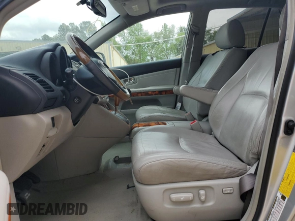 2009 Lexus RX 350 with VIN 2T2HK31U29C135088, listed as a Copart auction lot 52621715 with 134,667 mi miles and Clean Title. Bid and sale history available at DreamBid. Image 7.