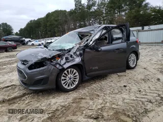 2017 Ford C-Max Energi SE with VIN 1FADP5EU5HL105056, listed as a Copart auction lot 40636914 with 0 mi miles and Salvage Title. Bid and sale history available at carsss.com. Image 1.