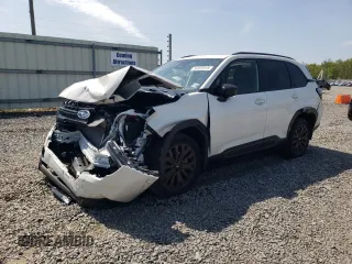 2025 Subaru Forester Special Sports with VIN JF2SLDHC4SH467031, listed as a Copart auction lot 54922515 with 5,994 mi miles and Salvage title. Bid and sale history available at DreamBid. Image 1.