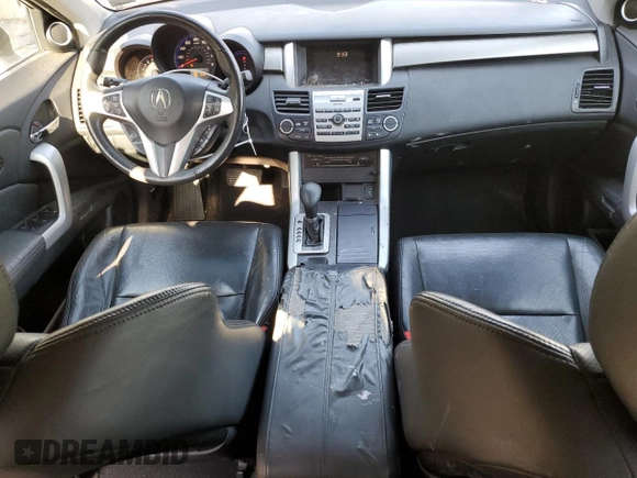 2009 Acura RDX with VIN 5J8TB18219A008166, listed as a Copart auction lot 54336975 with 176,430 mi miles and Salvage Title. Bid and sale history available at carsss.com. Image 8.