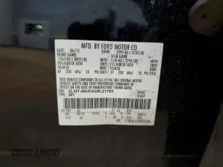 2016 Lincoln MKX Select z VIN 2LMTJ8KR3GBL21785, wystawiony jako Copart lot #52486235 z przebiegiem 147 904 mil mil oraz Szkoda całkowita • Salvage title. Historia ofert i sprzedaży dostępna na DreamBid. Obrazek 13.