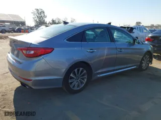 2017 Hyundai Sonata Sport with VIN 5NPE34AF3HH471467, listed as a IAAI auction lot 42009789 with 70,648 mi miles. Bid and sale history available at carsss.com. Image 4.
