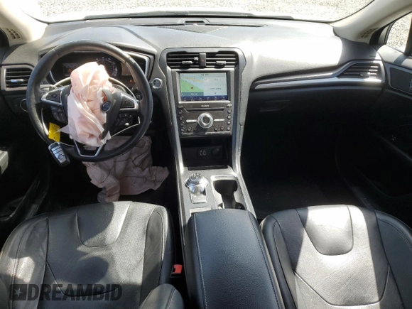 2019 Ford Fusion Titanium with VIN 3FA6P0D92KR184851, listed as a Copart auction lot 52154705 with 62,652 mi miles and Salvage Title. Bid and sale history available at carsss.com. Image 8.
