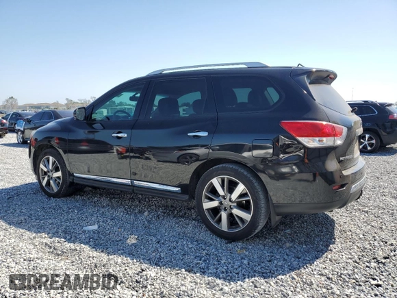 2013 Nissan Pathfinder SV with VIN 5N1AR2MN0DC607365, listed as a Copart auction lot 53141665 with 168,175 mi miles and Salvage Title. Bid and sale history available at carsss.com. Image 2.