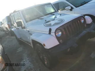 2018 Jeep Wrangler JK Unlimited Freedom Edition with VIN 1C4BJWDG2JL805031, listed as a Copart auction lot 73987524 with 0 mi miles and Non Repairable. Bid and sale history available at carsss.com. Image 4.