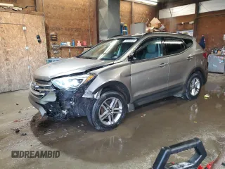 2017 Hyundai Santa Fe 2.4L z VIN 5XYZUDLBXHG415400, wystawiony jako Copart lot #58330205 z przebiegiem 116 196 mil mil oraz Szkoda całkowita • Salvage title. Historia ofert i sprzedaży dostępna na DreamBid. Obrazek 1.