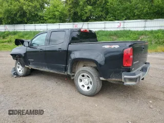 2022 Chevrolet Colorado 4WD Work Truck with VIN 1GCGTBEN2N1321979, listed as a Copart auction lot 57355355 with 20,570 mi miles and Non repairable. Bid and sale history available at DreamBid. Image 2.