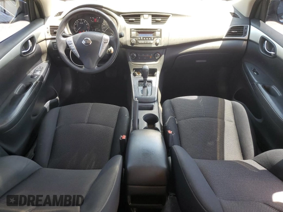 2017 Nissan Sentra S with VIN 3N1AB7AP5HY338467, listed as a Copart auction lot 52025745 with 164,890 mi miles and Salvage title. Bid and sale history available at DreamBid. Image 8.