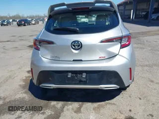 2022 Toyota Corolla Hatchback XSE with VIN JTNC4MBE1N3183637, listed as a IAAI auction lot 41802912 with 19,789 mi miles. Bid and sale history available at carsss.com. Image 16.