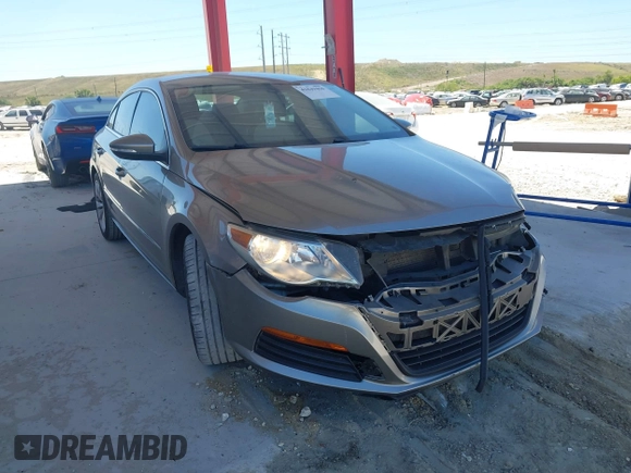 2012 Volkswagen CC Sport PZEV with VIN WVWMP7AN5CE500808, listed as a IAAI auction lot 41849450 with 132,611 mi miles. Bid and sale history available at carsss.com. Image 1.