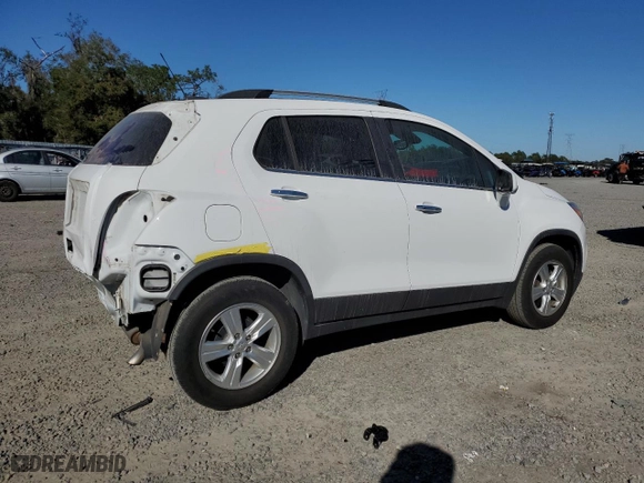 2019 Chevrolet Trax LT with VIN 3GNCJLSB1KL155891, listed as a Copart auction lot 49586375 with 0 mi miles and Salvage Title. Bid and sale history available at carsss.com. Image 3.