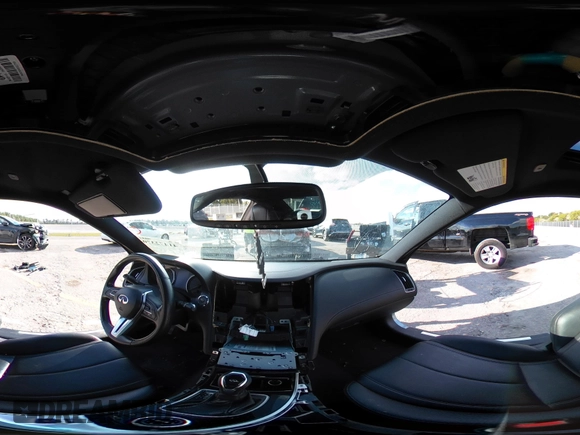 2018 Infiniti Q60 Luxe with VIN JN1EV7EL8JM391379, listed as a IAAI auction lot 41472370 with Not Provided miles and . Bid and sale history available at carsss.com. Image 18.