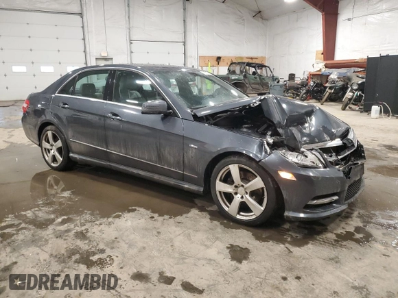 2012 Mercedes-Benz E 350 Luxury with VIN WDDHF8JB0CA574375, listed as a Copart auction lot 46745435 with 140,086 mi miles and Non Repairable. Bid and sale history available at DreamBid. Image 4.
