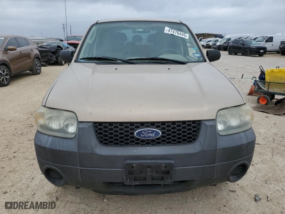 2007 Ford Escape XLS with VIN 1FMYU02Z27KB60488, listed as a Copart auction lot 47476445 with 238,244 mi miles and Salvage Title. Bid and sale history available at carsss.com. Image 5.