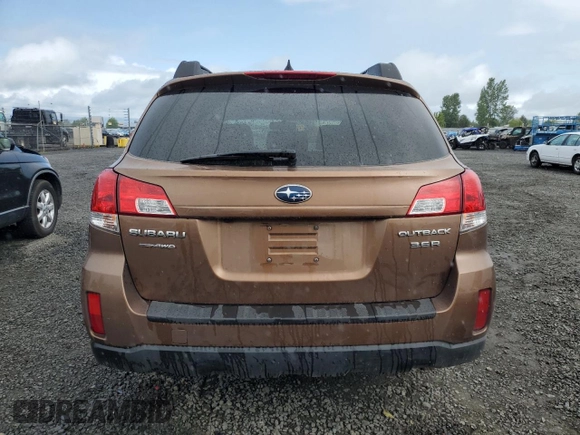 2011 Subaru Outback Limited Power Moon with VIN 4S4BRDKC7B2397237, listed as a Copart auction lot 56917345 with 102,444 mi miles and Salvage title. Bid and sale history available at DreamBid. Image 6.