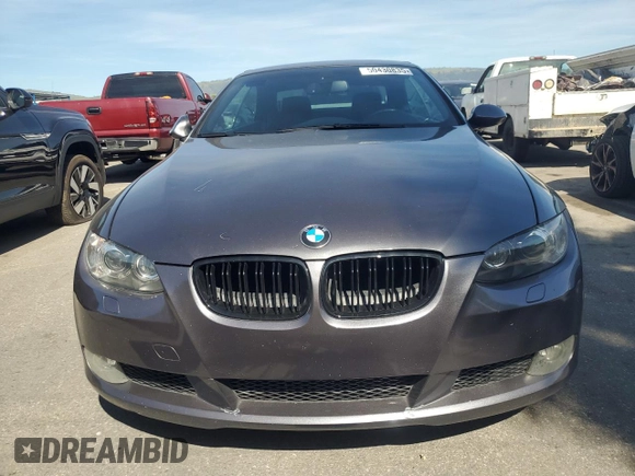 2008 BMW 3 Series 328i with VIN WBAWR33598P151007, listed as a Copart auction lot 50430835 with 166,416 mi miles and Salvage Title. Bid and sale history available at carsss.com. Image 5.