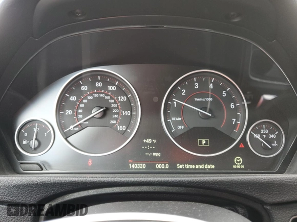 2014 BMW 4 Series 428i with VIN WBA3N7C58EK220123, listed as a Copart auction lot 53662895 with 140,330 mi miles and Salvage Title. Bid and sale history available at carsss.com. Image 9.