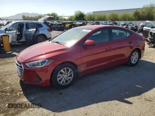 2017 Hyundai Elantra SE with VIN KMHD74LF6HU410614, listed as a Copart auction lot 63285945 with 75,802 mi miles and Salvage title. Bid and sale history available at DreamBid. Image 1.