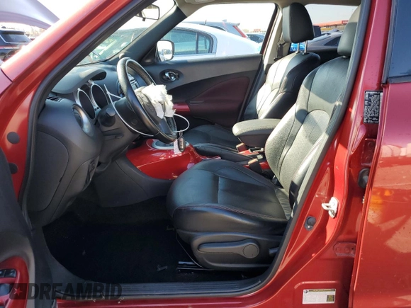 2017 Nissan Juke SL with VIN JN8AF5MR6HT703657, listed as a Copart auction lot 79809844 with 79,015 mi miles and Salvage Title. Bid and sale history available at carsss.com. Image 7.