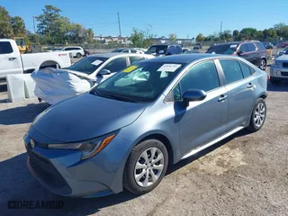 2021 Toyota Corolla LE with VIN 5YFEPMAE4MP150479, listed as a IAAI auction lot 41826785 with 58,726 mi miles. Bid and sale history available at carsss.com. Image 2.