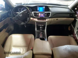 2013 Honda Accord Sdn EX-L with VIN 1HGCR2F81DA254281, listed as a Copart auction lot 52910555 with 131,654 mi miles and Salvage Title. Bid and sale history available at carsss.com. Image 8.