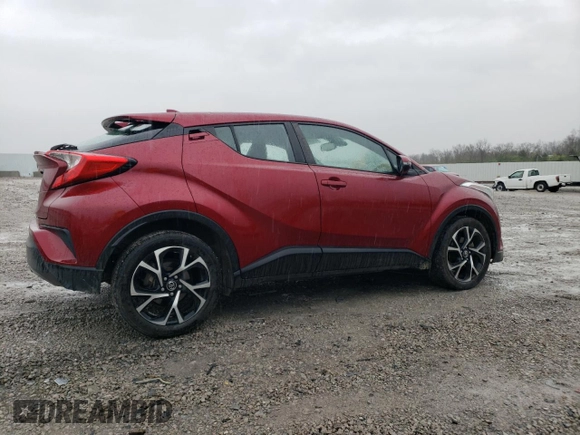 2018 Toyota C-HR XLE z VIN NMTKHMBX9JR048418, wystawiony jako Copart lot #49369744 z przebiegiem 116 661 mil mil oraz Szkoda całkowita • Salvage title. Historia ofert i sprzedaży dostępna na DreamBid. Obrazek 3.